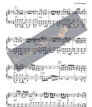 La Cumparsita – accordion sheet music