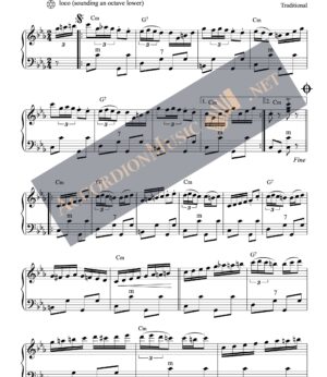 Säkkijärven polkka – Finnish polka – accordion sheet music